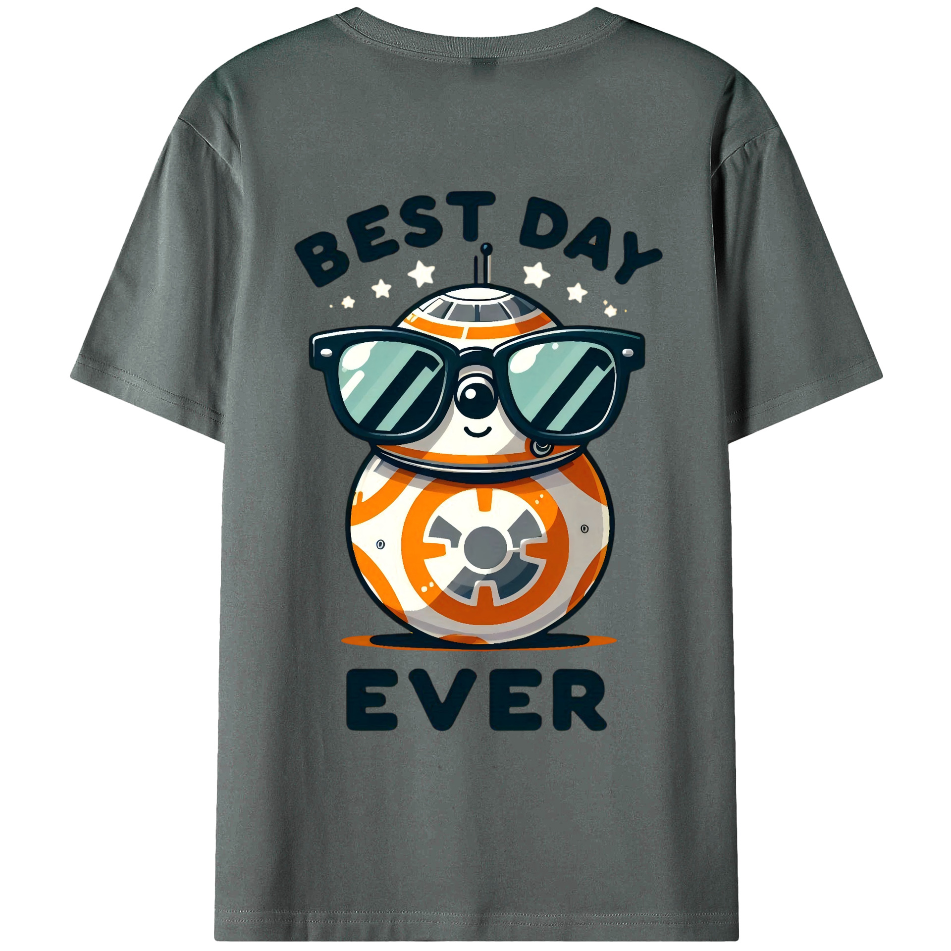 （画像用） スター・ウォーズ Star Wars 綿100％ メンズ半袖Tシャツ（バックプリント） 通気性